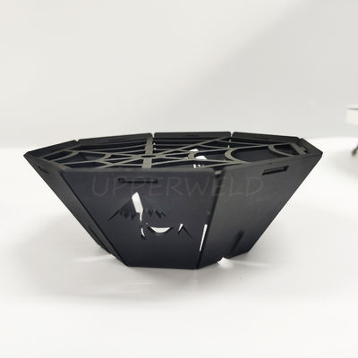 Estufas de acero para cocinar al aire libre o acampar Color negro y material de acero