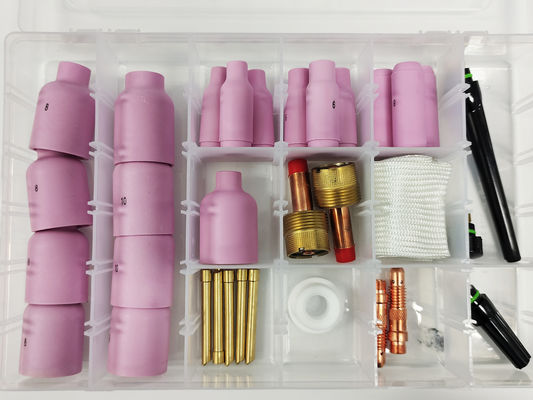 TIG Gas Lens Collet Kit 45V116 1/16' 45V64 3/32' 995795 1/8' para WP17 18 26 antorcha