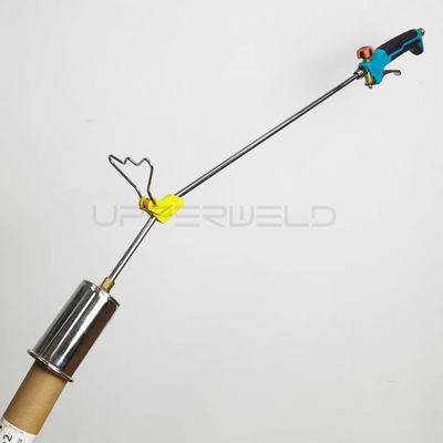 800000 BTU auto-ignición doble color manija propano calefacción quemador de hierbas con medidas de soporte 98.5 * 29 * 53.5cm