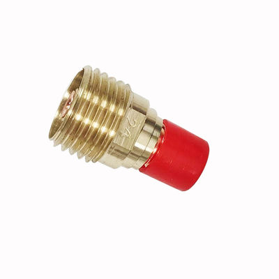 45V 44 2.4mm TIG soldadura de gas Lente de recogida de cuerpos para soldadura Tipo aire / agua refrigerada