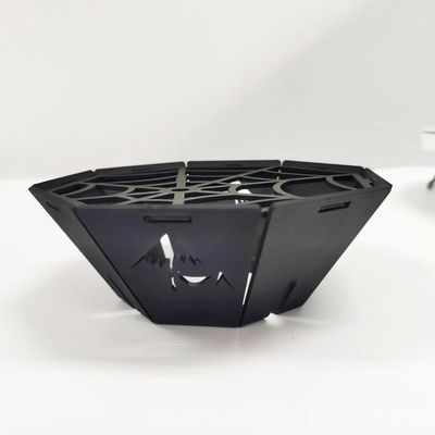 Estufas de campo al aire libre no oxidantes, quemadores de propano negro para viajes y picnics