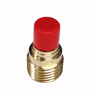 45V 44 2.4mm TIG soldadura de gas Lente de recogida de cuerpos para soldadura Tipo aire / agua refrigerada