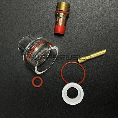 WP17/18/26 53N Kit de antorchas de soldadura TIG 4C332GS 2.4mm Tamaño grande con personalización OBM