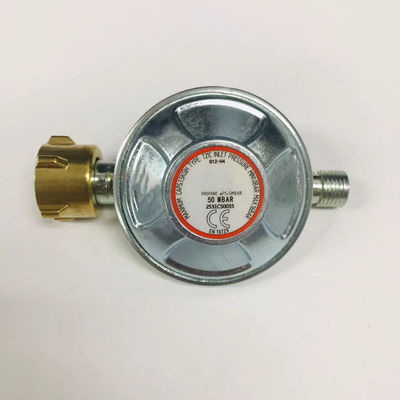 Regulador de GLP de gas con material de zinc y regulador de presión de salida de 30mbar/37mbar/50mbar