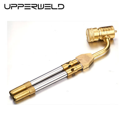 Torcha de calefacción UP2500-2 Portador de doble llama de mano Torcha de gas Mapp para soldadura y soldadura