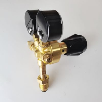 ODM soportado por el regulador de gas de argón de estilo británico doble medidor de flujo de CO2 para soldadura de alta presión Mig Tig