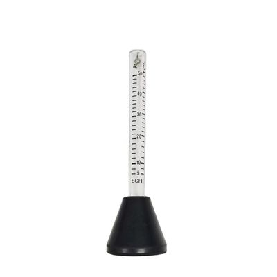 50 ml de tubo de vidrio medidor de flujo para soldador Mig Tig soldadura soporte personalizado OEM