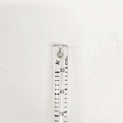 50 ml de tubo de vidrio medidor de flujo para soldador Mig Tig soldadura soporte personalizado OEM