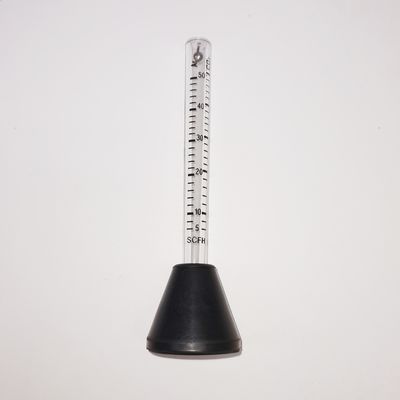 50 ml de tubo de vidrio medidor de flujo para soldador Mig Tig soldadura soporte personalizado OEM
