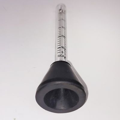 50 ml de tubo de vidrio medidor de flujo para soldador Mig Tig soldadura soporte personalizado OEM