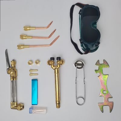 Otros instrumentos de soldadura y corte portátiles ligeros de oxígeno acetileno con boquilla de corte incluida