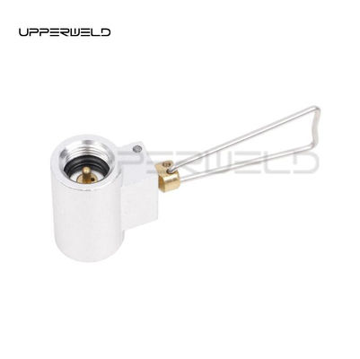 Conector de botella de propano Convert para la válvula de quemador de estufa exterior Adaptador de reabastecimiento de butano