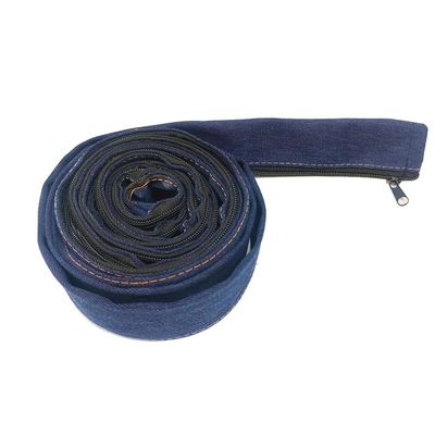 Protección de soldadura chaqueta de denim azul resistente al fuego para cubierta de cable TIG antorcha de soldadura