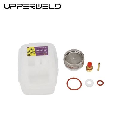 2.4mm TIG Consumibles de soldadura Kit de copa de vidrio Pyrex para WP9 20 Soporte personalizado ODM