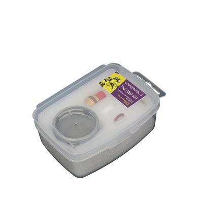 2.4mm TIG Consumibles de soldadura Kit de copa de vidrio Pyrex para WP9 20 Soporte personalizado ODM