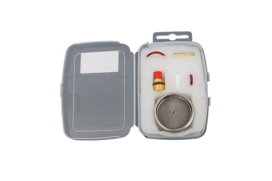 2.4mm TIG Consumibles de soldadura Kit de copa de vidrio Pyrex para WP9 20 Soporte personalizado ODM