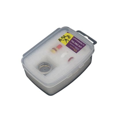 Accesorios TIG Lentes de gas Colla de cuña y boquilla de vidrio Pyrex para WP9 20 antorcha de soldadura