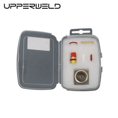 Accesorios TIG Lentes de gas Colla de cuña y boquilla de vidrio Pyrex para WP9 20 antorcha de soldadura