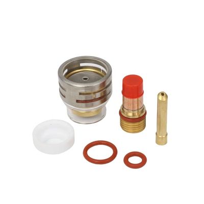 WP17 18 26 Tig Consumables antorcha 14 54NQCN Lente de gas Cuña de recogida Kit de copa de vidrio Pyrex
