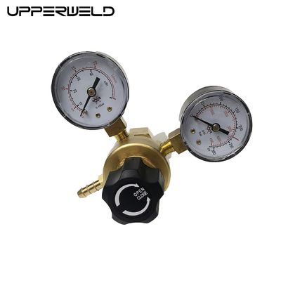 Apoyo personalizado Regulador de gas de argón/CO2 OBM para soldadura y corte de doble gauges