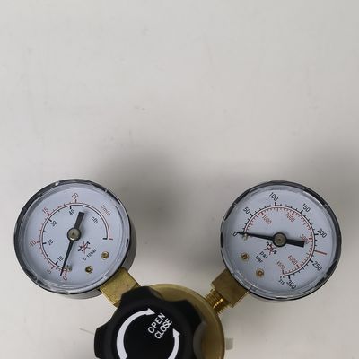 Apoyo personalizado Regulador de gas de argón/CO2 OBM para soldadura y corte de doble gauges