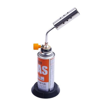 300 g/h Consumo Antorcha de butano con mandíbula de control y quemador de soldadura