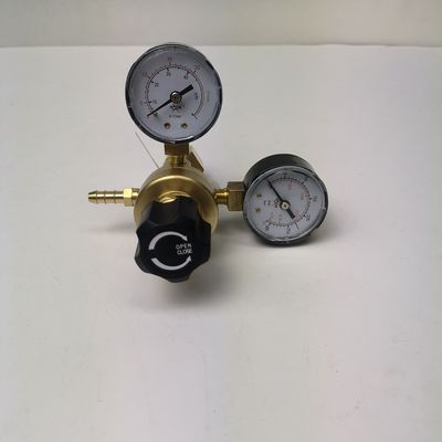 Apoyo personalizado Regulador de gas de argón/CO2 OBM para soldadura y corte de doble gauges