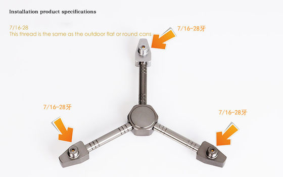 1 kg de convertidor de cabeza de estufa de acampada al aire libre cilindro de adaptador de aleación de aluminio autocerrado