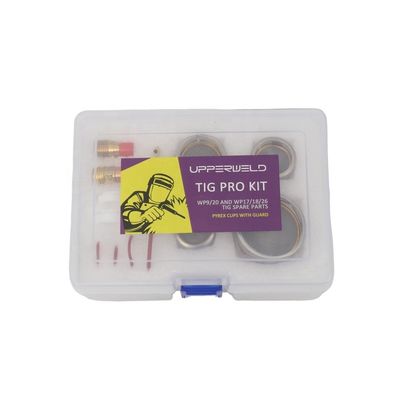 OEM Accesorios TIG personalizados Lentes de gas Cuña de recogida y cerámica Tig Saldado Set de taza