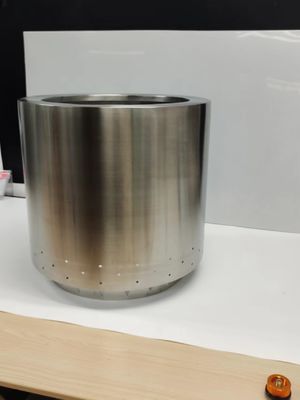 15L Capacidad Plata 304 acero inoxidable Fuego portátil para la promoción de la calefacción al aire libre