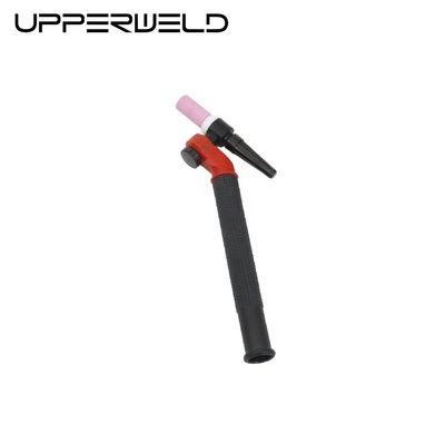 Equipo de soldadura negra Accesorios refrigerados por agua Cuello giratorio Tig Cabeza de antorcha de soldadura NR18