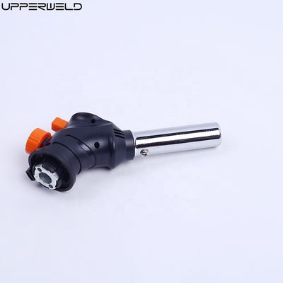Antorcha de soplado de butano con llama ajustable superior de metal para antorcha de gas de barbacoa y antorcha de cocina