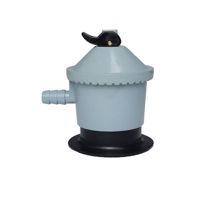 Válvula de GLP de modelo iraquí gris con regulador ajustable y conexión de salida H.51-11mm
