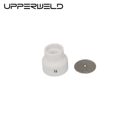 0.05kg WP17 18 26 14 53NQCN Copas de soldadura cerámicas Tig para los consumibles Tig antorcha 2.4mm