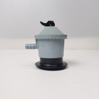 Válvula de GLP de modelo iraquí gris con regulador ajustable y conexión de salida H.51-11mm