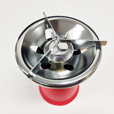 Cabecera de estufa de acero inoxidable con combustible de gas propano para barbacoas y campamentos al aire libre portátiles