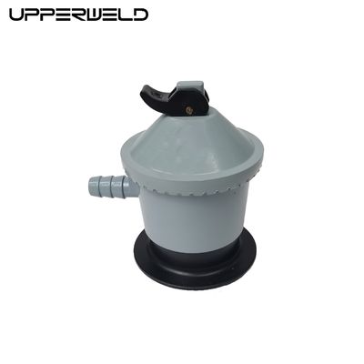 Válvula de GLP de modelo iraquí gris con regulador ajustable y conexión de salida H.51-11mm