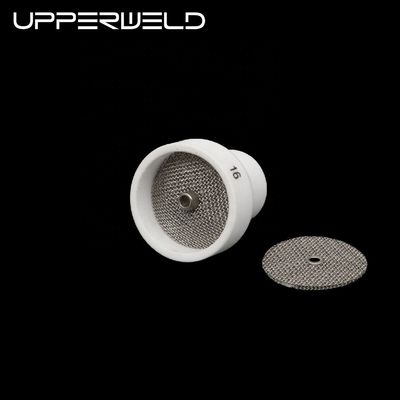 2.4mm Copas de soldadura cerámicas Tig para antorcha de soldadura WP17 18 26 24 53NQCN vidrio avanzado