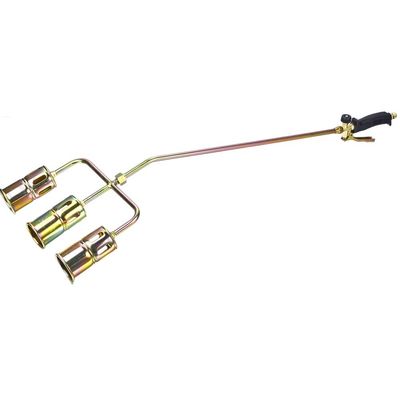 En el caso de las máquinas de soldadura de propano, el conjunto de la antorcha de soldadura de propano de alta resistencia con tres boquillas mide 67,5*38,5*18,5 cm.