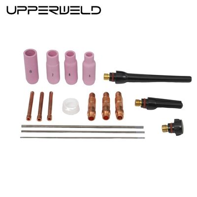 Kit de soldadura de vidrio WP17 18 26 10N de cerámica Tig para la antorcha de consumibles de soldadura Tig