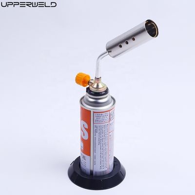 Pistola con antorcha de butano multifunción de fuego electrónico superior Su compañero para acampar al aire libre