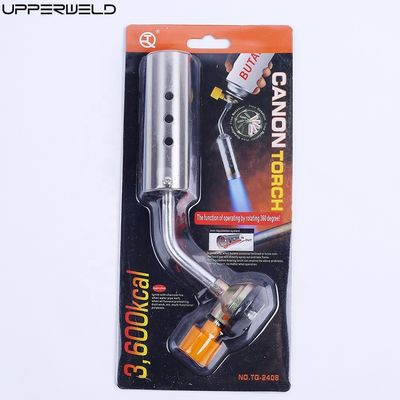 Pistola con antorcha de butano multifunción de fuego electrónico superior Su compañero para acampar al aire libre