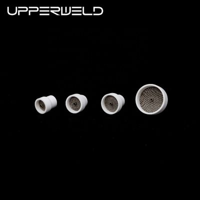 Copas de soldadura Tig para antorcha de soldadura WP17 18 26 Consumibles de cerámica blanca Tig 0,05 kg