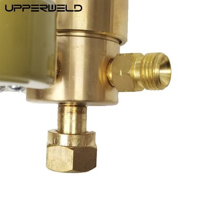 Regulador de acetileno de soldadura medidor de gas reductor de presión de doble etapa para conjuntos de soldadura