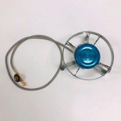 Adaptador de manguera de válvula de estufa de gas y conector de cilindro para cocinar al aire libre