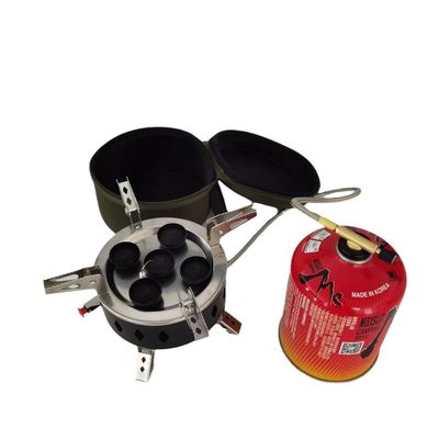 Estufas de gas portátiles de acero inoxidable de 12 cm de alto nivel Su compañero perfecto al aire libre