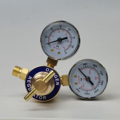 Regulador de reducción de gases de doble cabeza para productos de oro en aplicaciones industriales