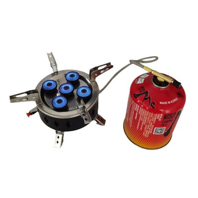 Estufas de gas portátiles de 64 cm de tamaño de alambre negro UPWY-501 Estufas de gas portátiles con parrilla Slammer