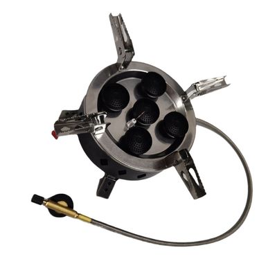 Estufas de gas portátiles de 64 cm de tamaño de alambre negro UPWY-501 Estufas de gas portátiles con parrilla Slammer