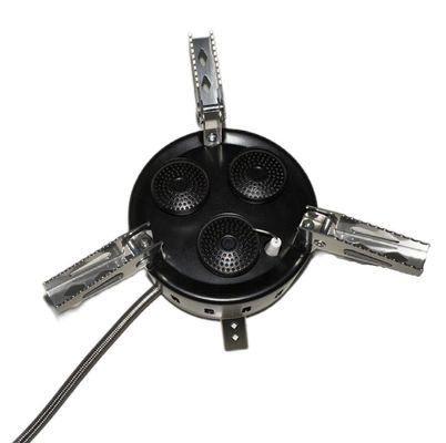 Estufas de gas portátiles de 64 cm de tamaño de alambre negro UPWY-501 Estufas de gas portátiles con parrilla Slammer